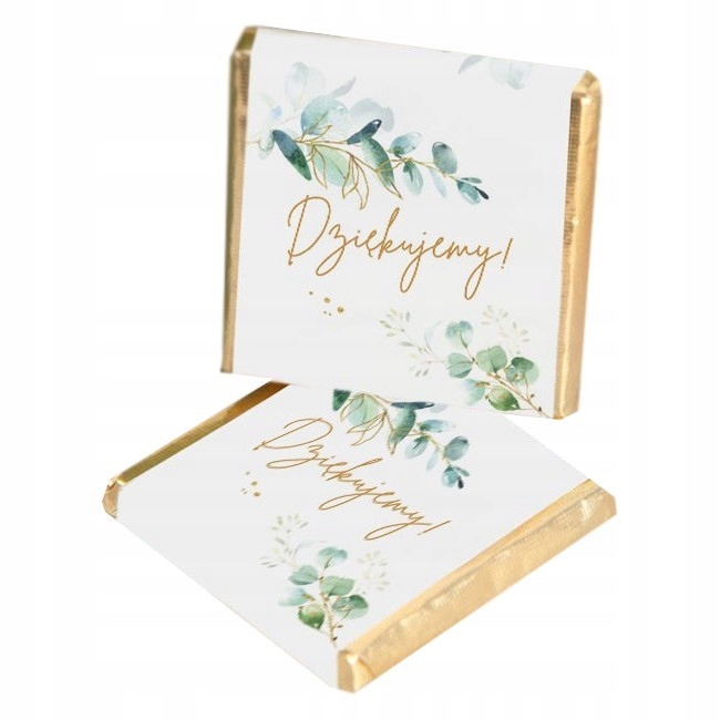 CZEKOLADKI NA PODZIĘKOWANIE EUKALPITUS 10szt