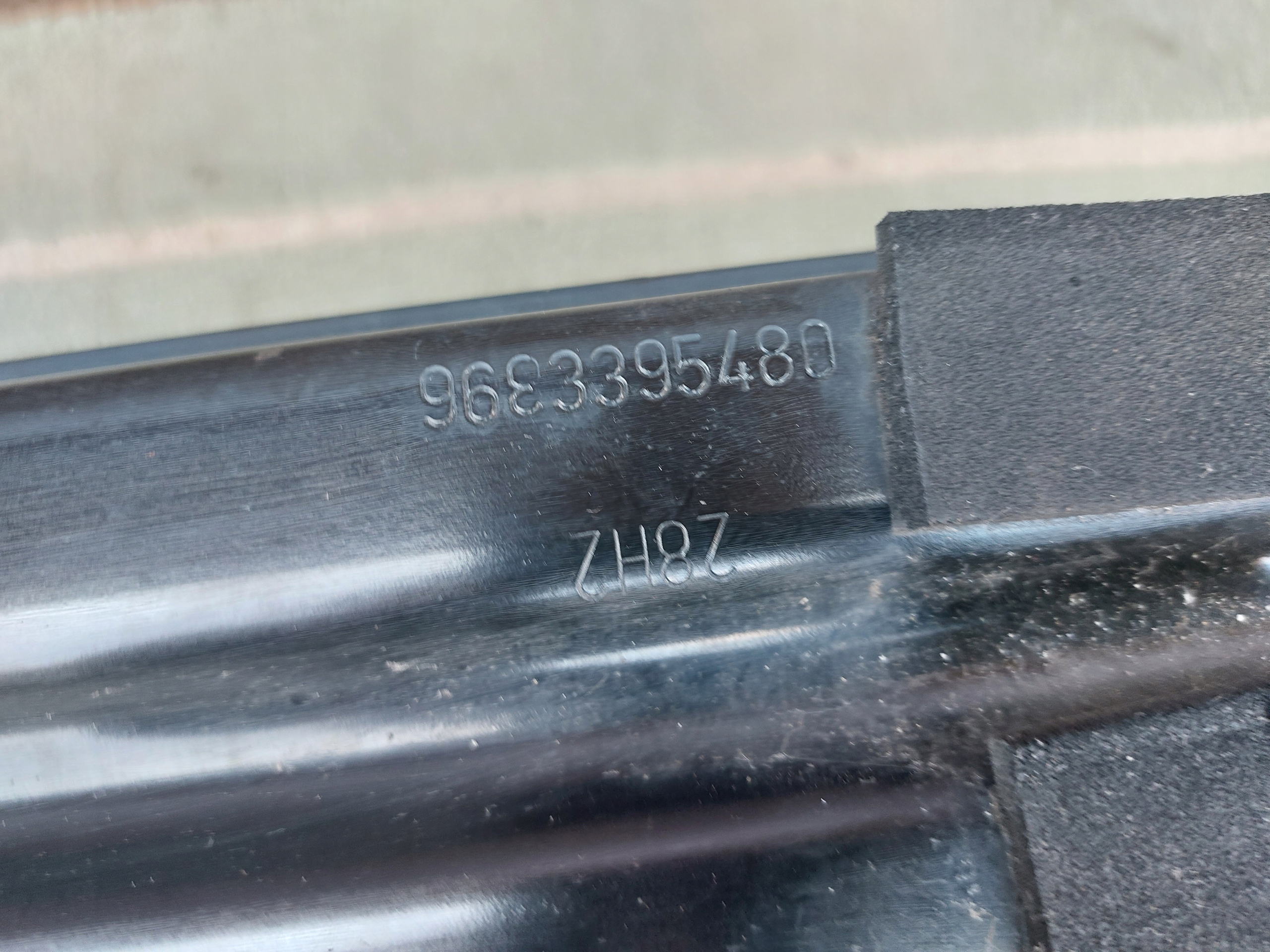 support panel for radiators sider pillar CITROEN DS3 12r