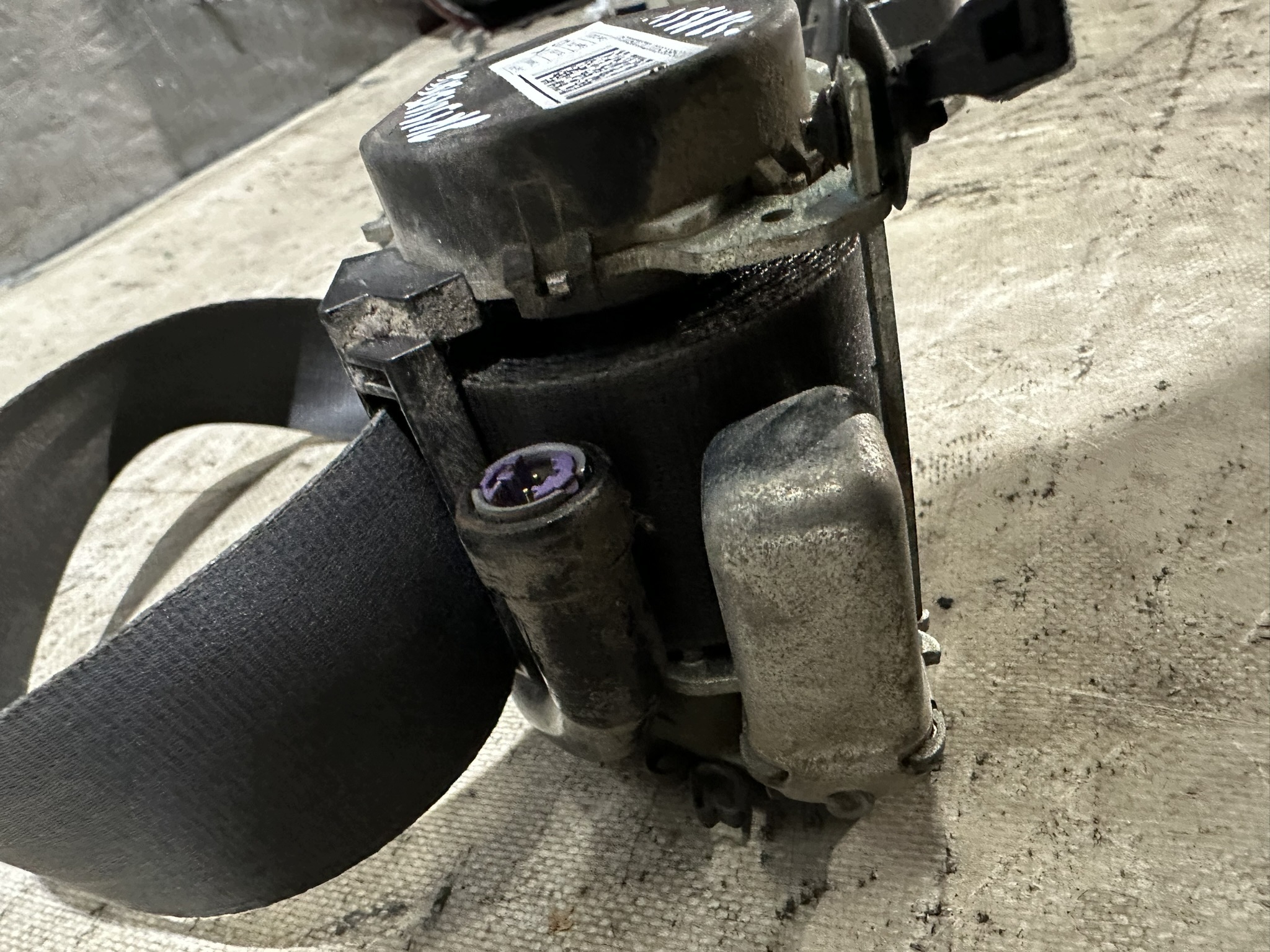 seat belt left front FIAT DOBLO II 735493050
