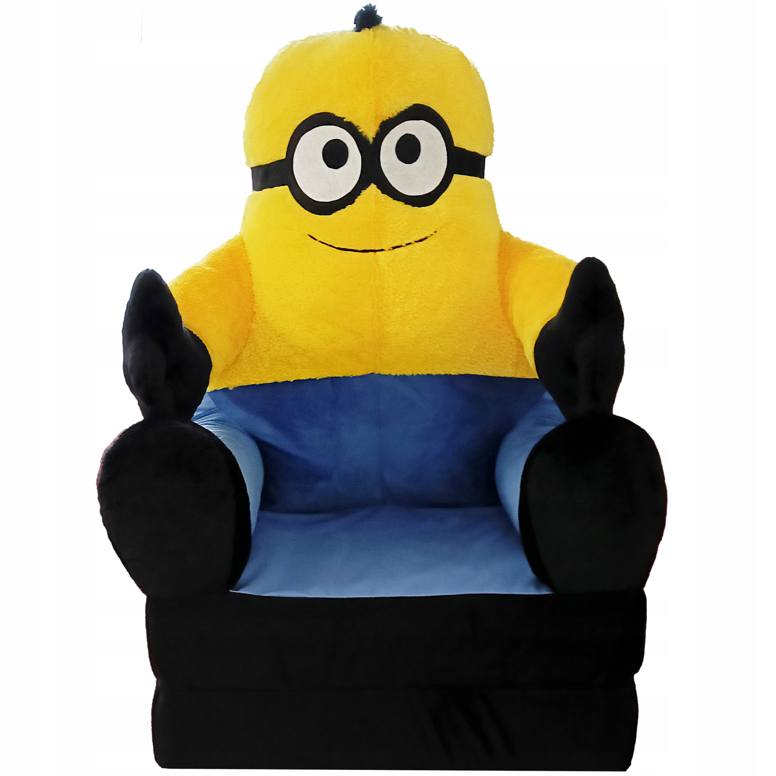 Dziecięcy fotelik pluszowy fotel plusz krzesło XL Marka Materace z Gór