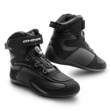 Dámske ľahké letné motocyklové topánky Shima Exo Vented Lady Black 41