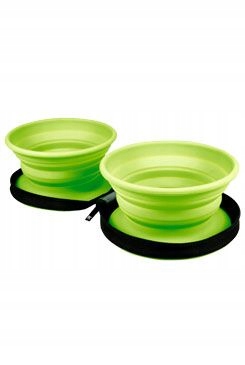 Levně Cestovní dvojmiska zelená 700ml Kiwi