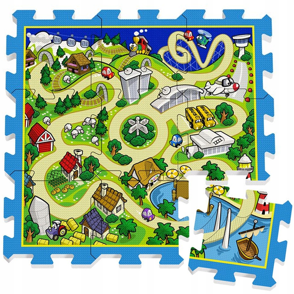 

Puzzle piankowe Mata uliczka wyścigi 31x31 ZA3150