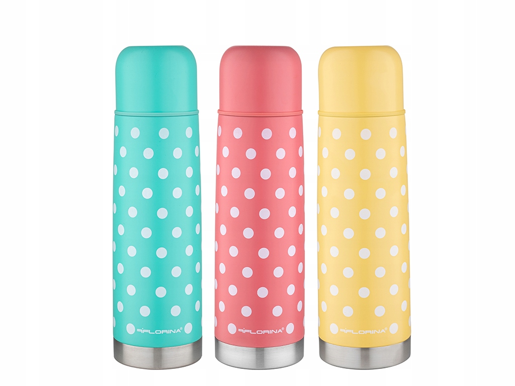 

Termos Nierdzewny Florina Dots 500ml MIX