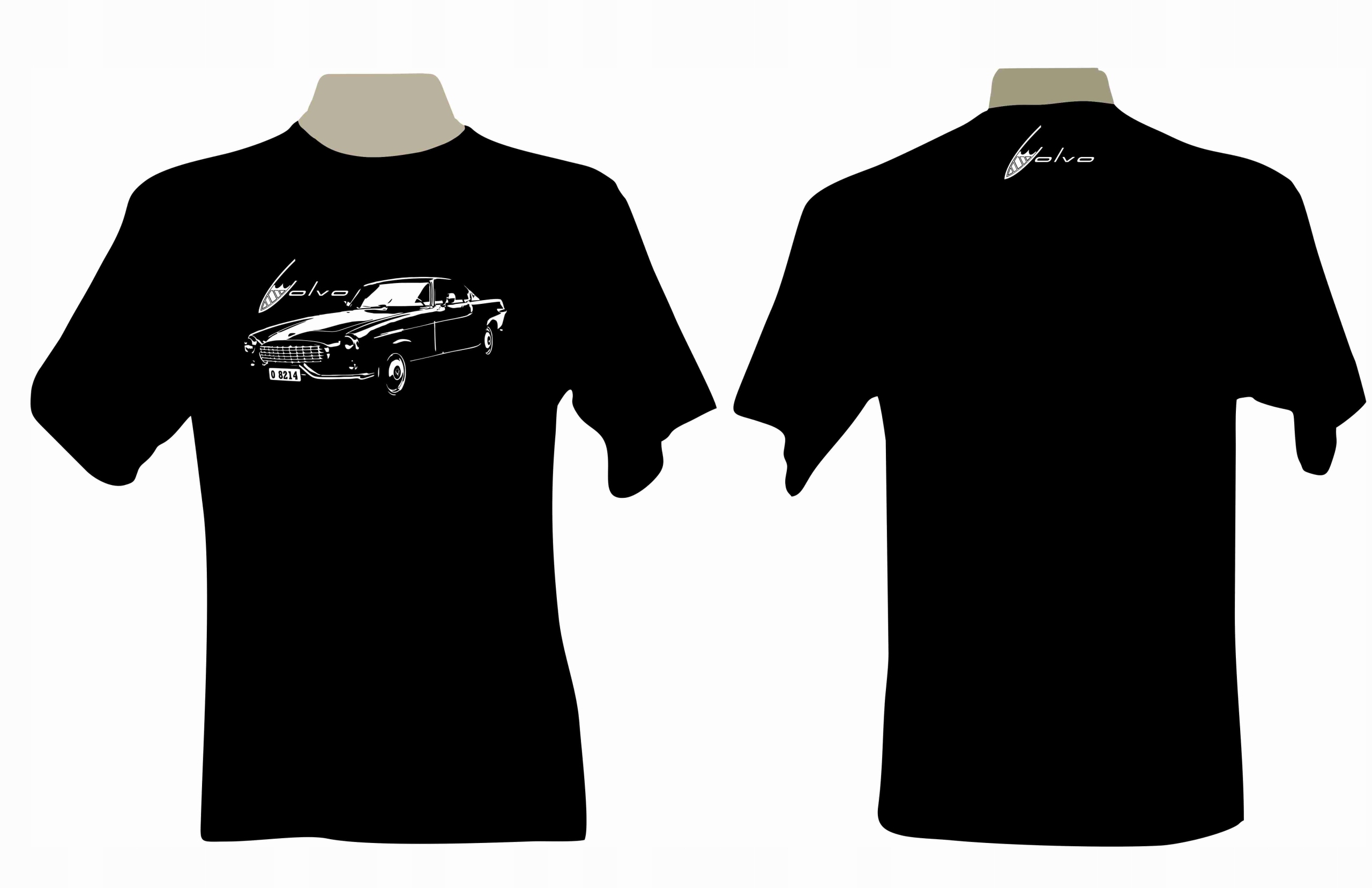 KOSZULKA T-shirt z nadrukiem fana volvo P1800 Marka Inny