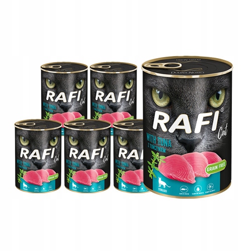Levně Balíček Rafi Cat Adult s tuňákem 12x400 g