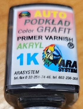 Zaprawka Podkład Grafit 10ml