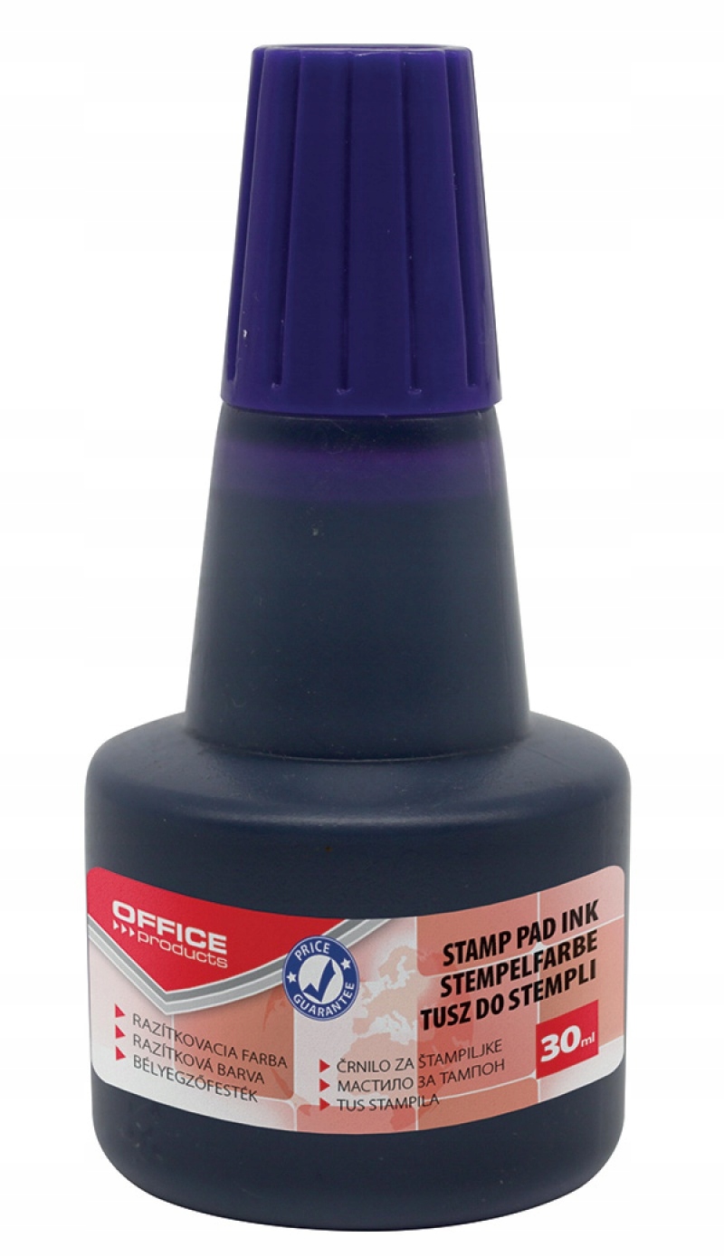 

Tusz do pieczątek 30ml fioletowy do stępli