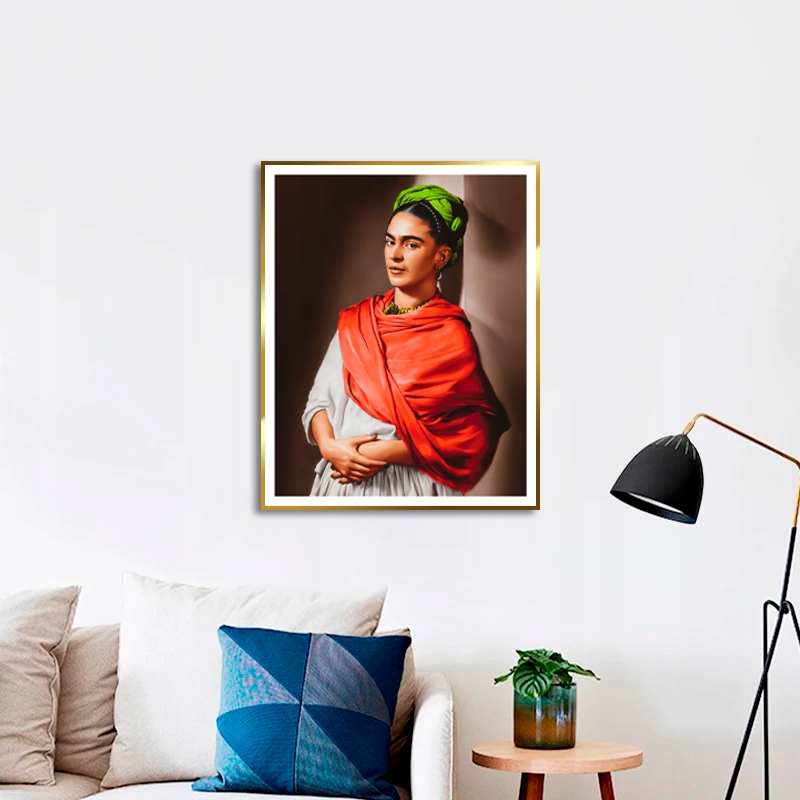 Plakat Frida Kahlo Piękny 40x50cm Unikat Premium Marka inna