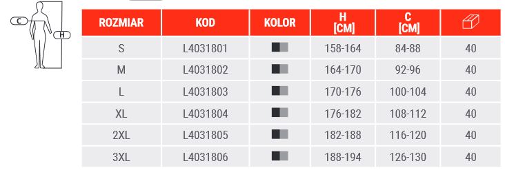 LAHTI PRO koszulka polo bawełna granatowa L40320 L Kod producenta L4032003