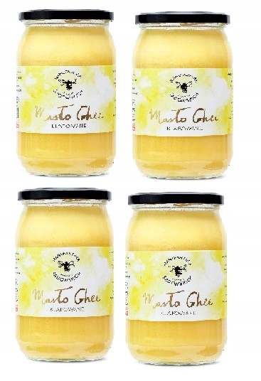 Levně 4 X Přepuštěné máslo (ghee) Rodiny Sadovských 720 g