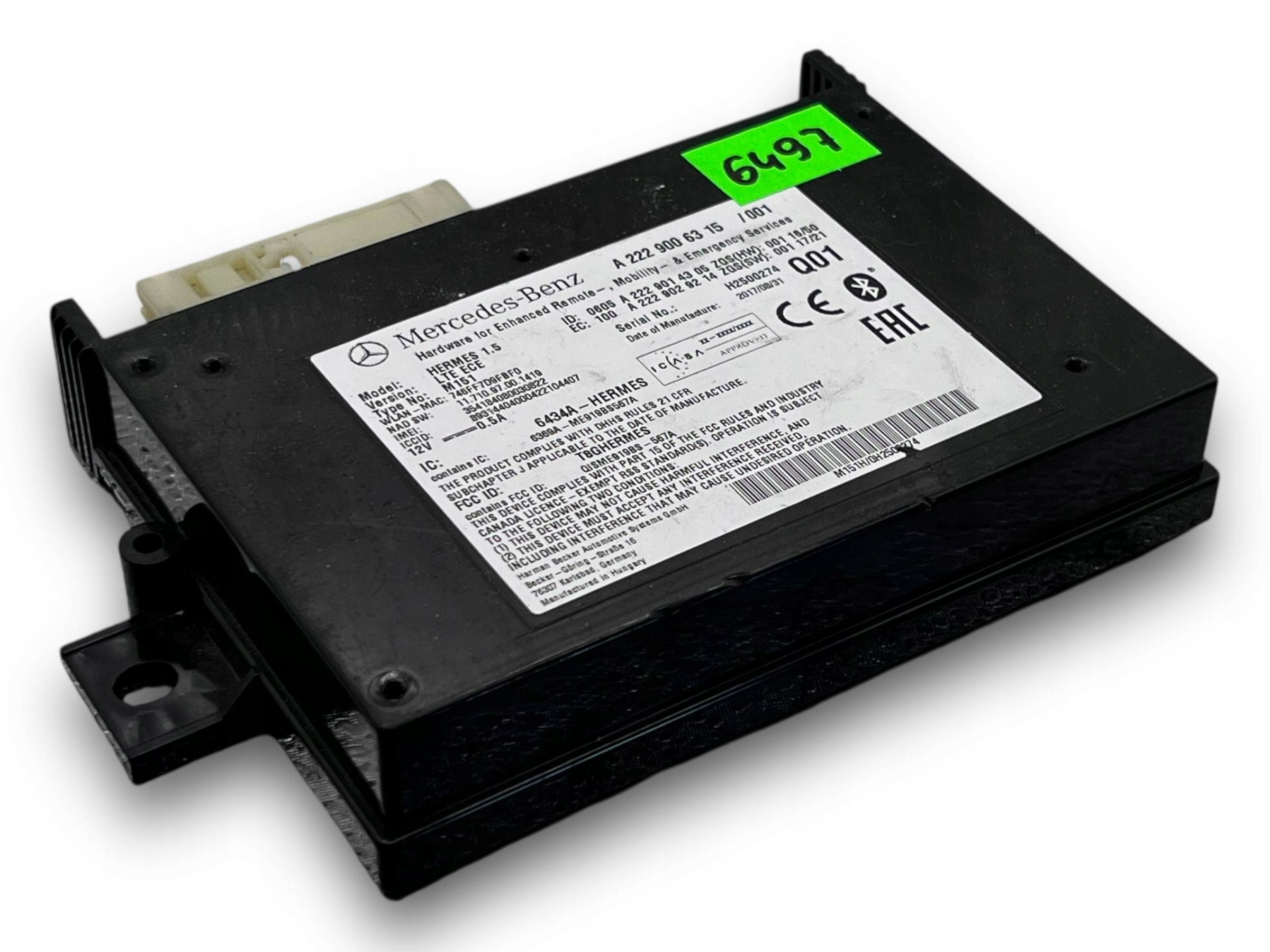 2229006315 module control unit TELEMATIC MERCEDES !J