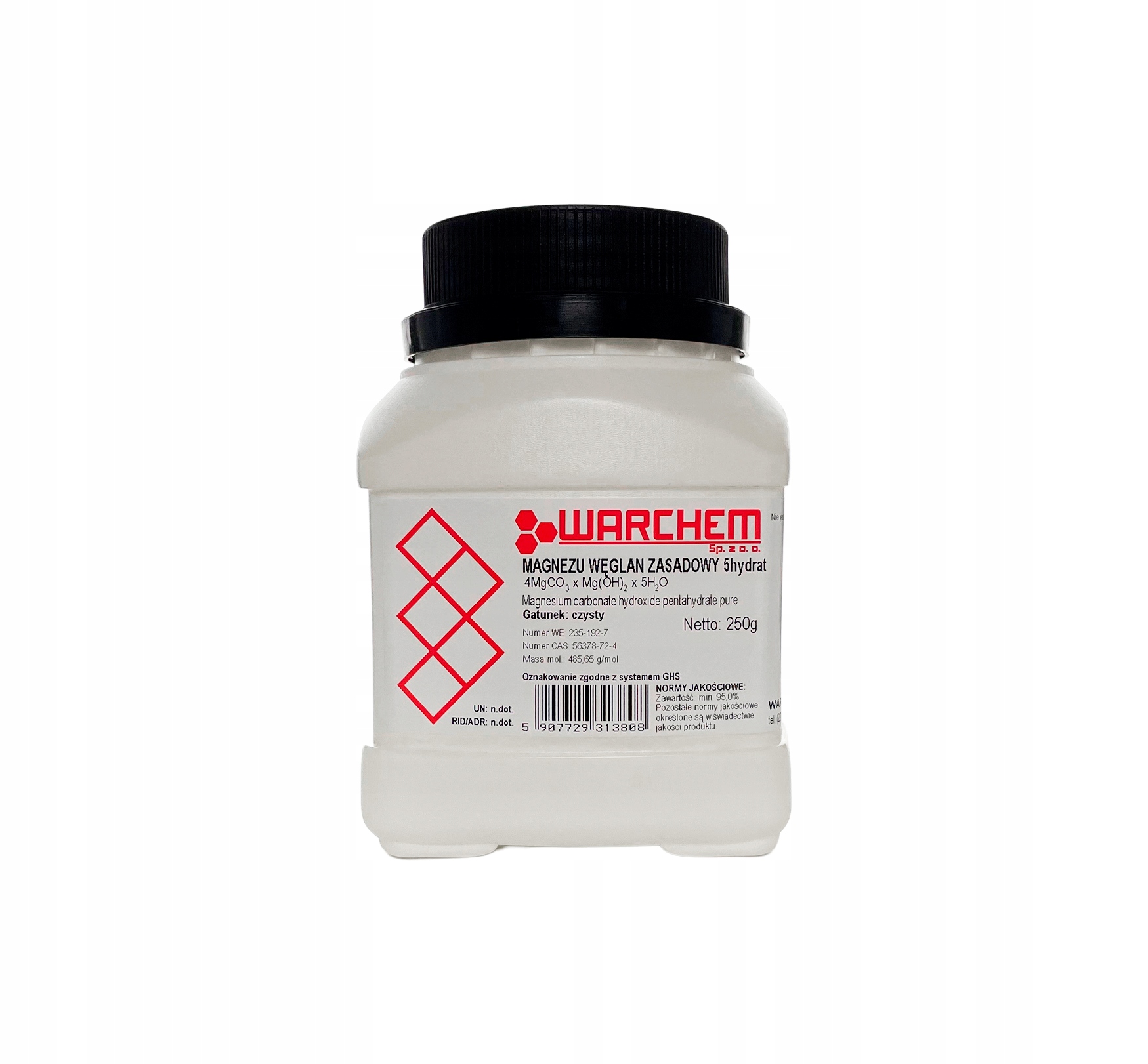 Węglan Magnezu zasadowy czysty 250g