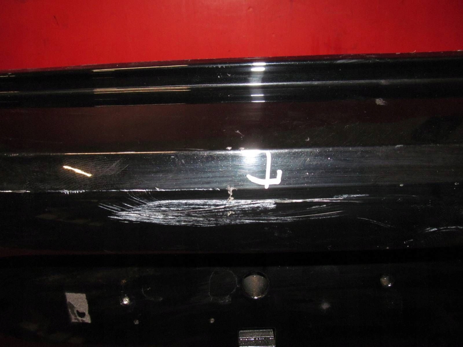RENAULT TALISMAN 15- bumper rear part rear black TEGNE