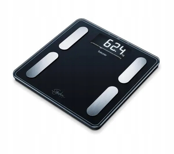 Waga łazienkowa elektroniczna Beurer Bf 400 Czarna