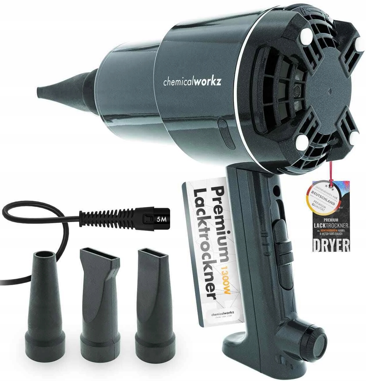CHEMICALWORKZ DRYER LACKTROCKNER DMUCHAWA DO OSUSZANIA AUTA REGULACJA 1300W
