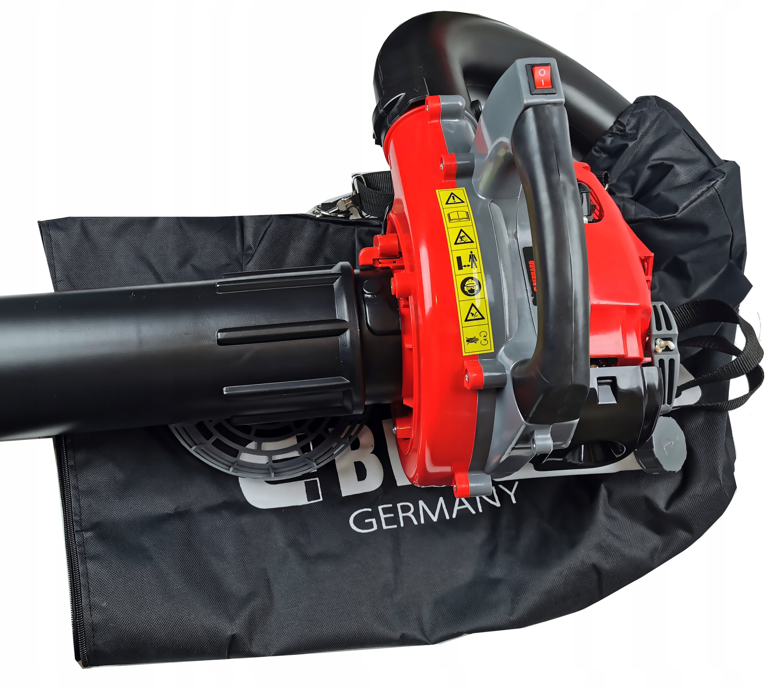 DMUCHAWA SPALINOWA DO LIŚCI ŚNIEGU Z ROZDRABNIACZEM MOCNA Długość narzędzia 120 cm