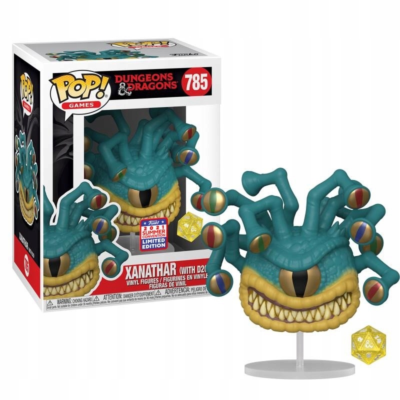 Funko Pop Die: Xanathar with D20 (2021 Virtua...