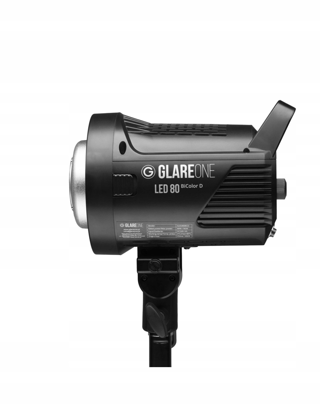 GlareOne Led 80 BiColor D lampa 80W 2700-6500K upevnění Bowens