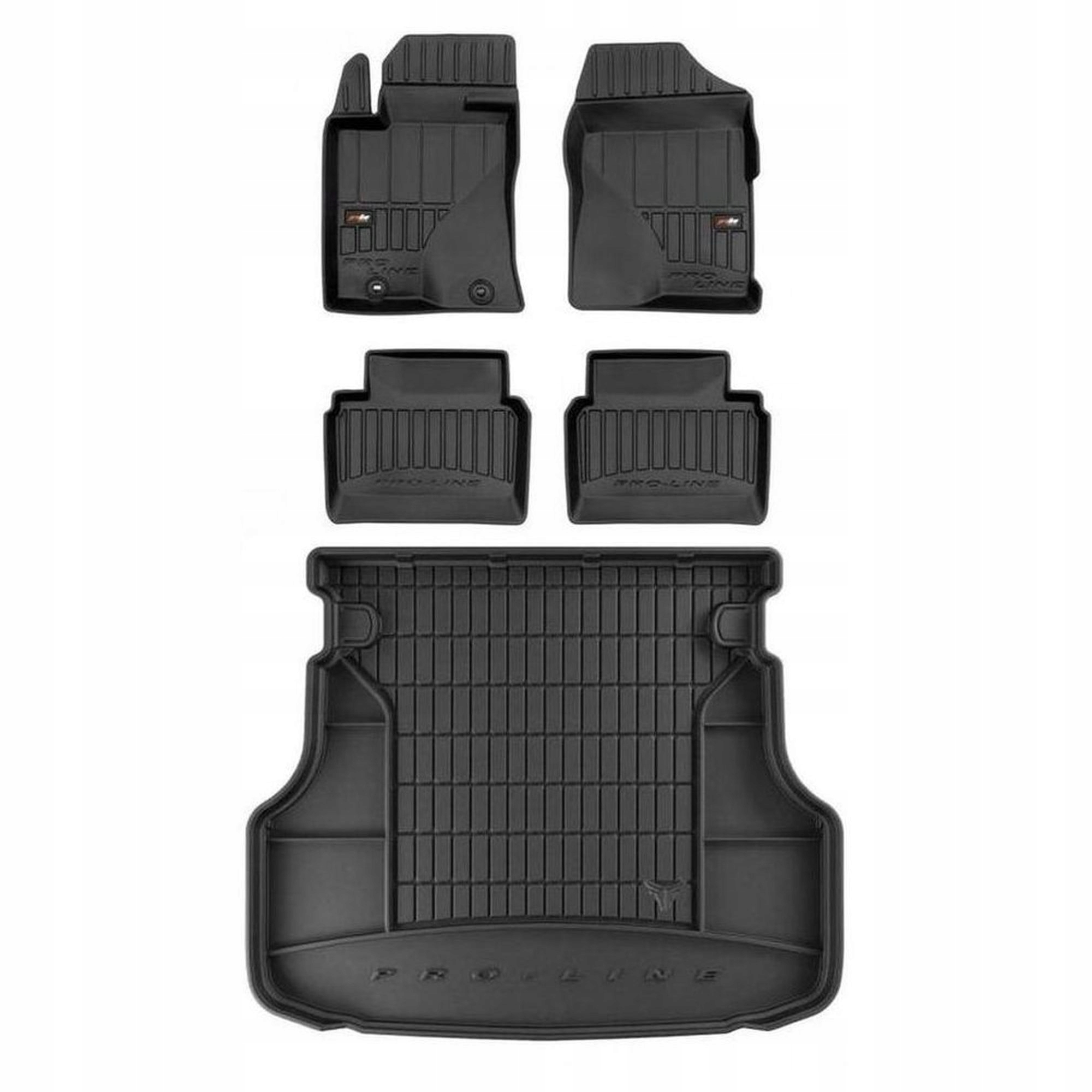 Gumová sada 3D koberčekov a rohoží Toyota Avensis II 2003-2009 Kombi, bez reg