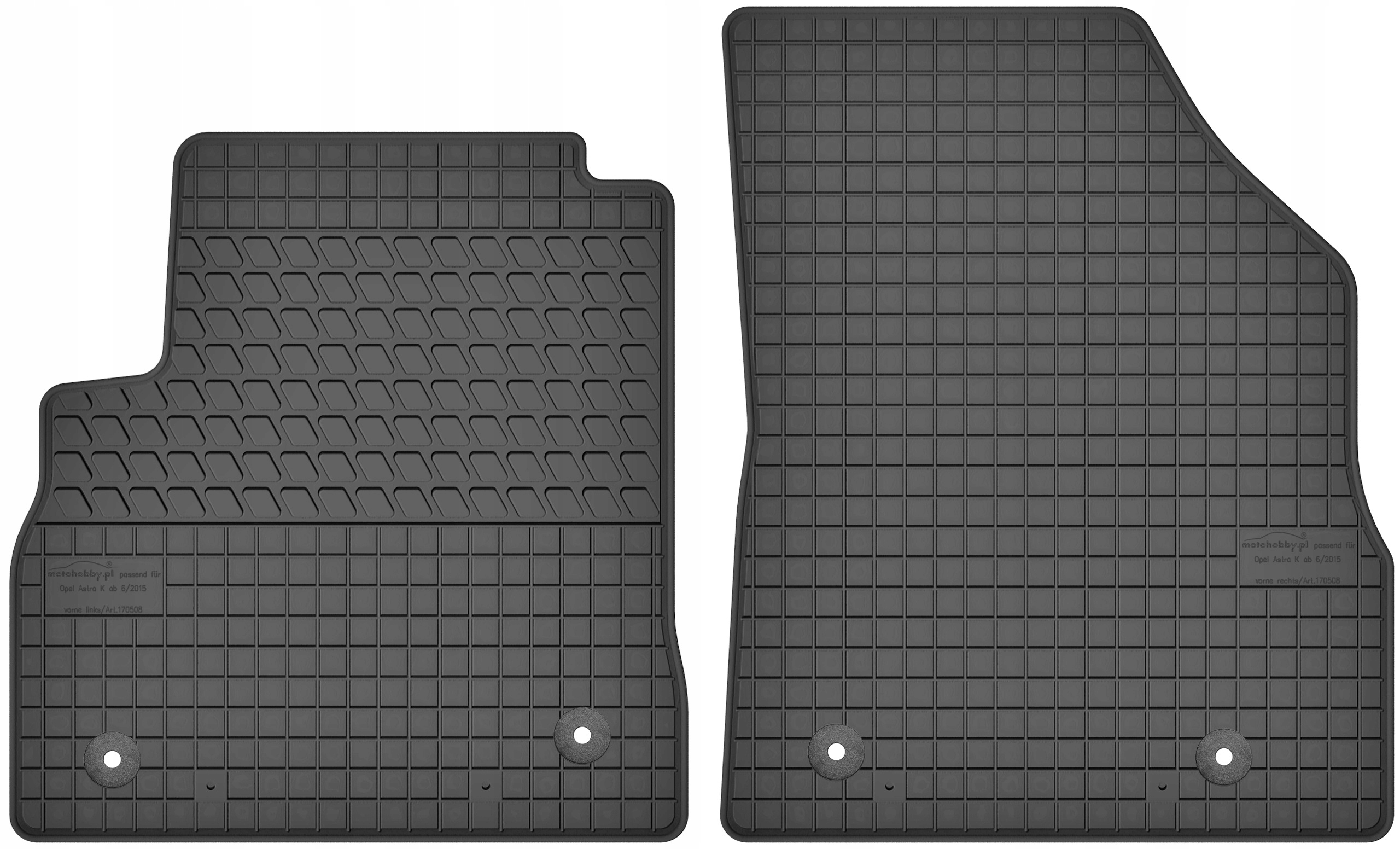Opel Astra V K 2015- Dywaniki na przód