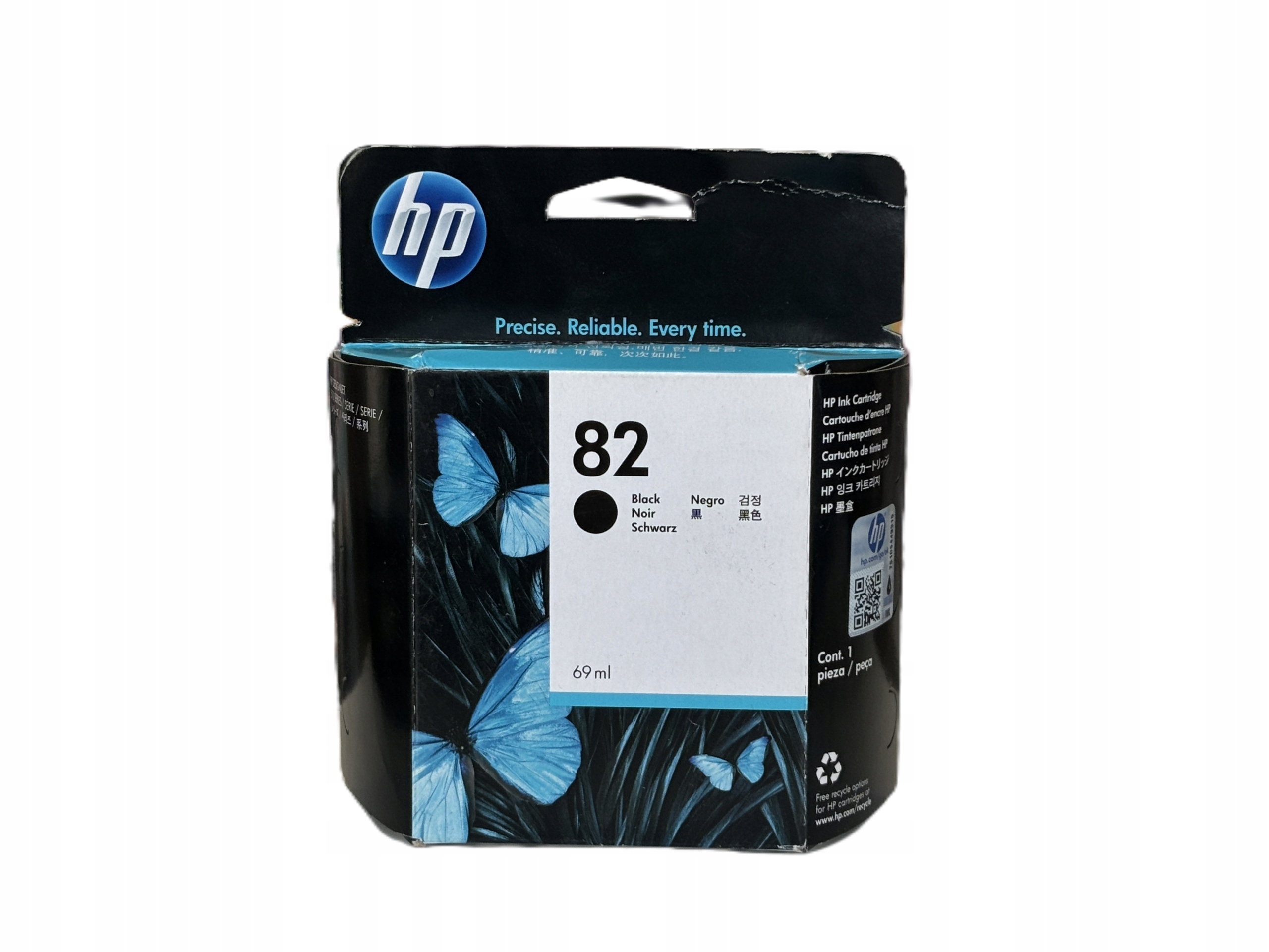 Hp 82 CH565A čierny atrament 17/20 originál