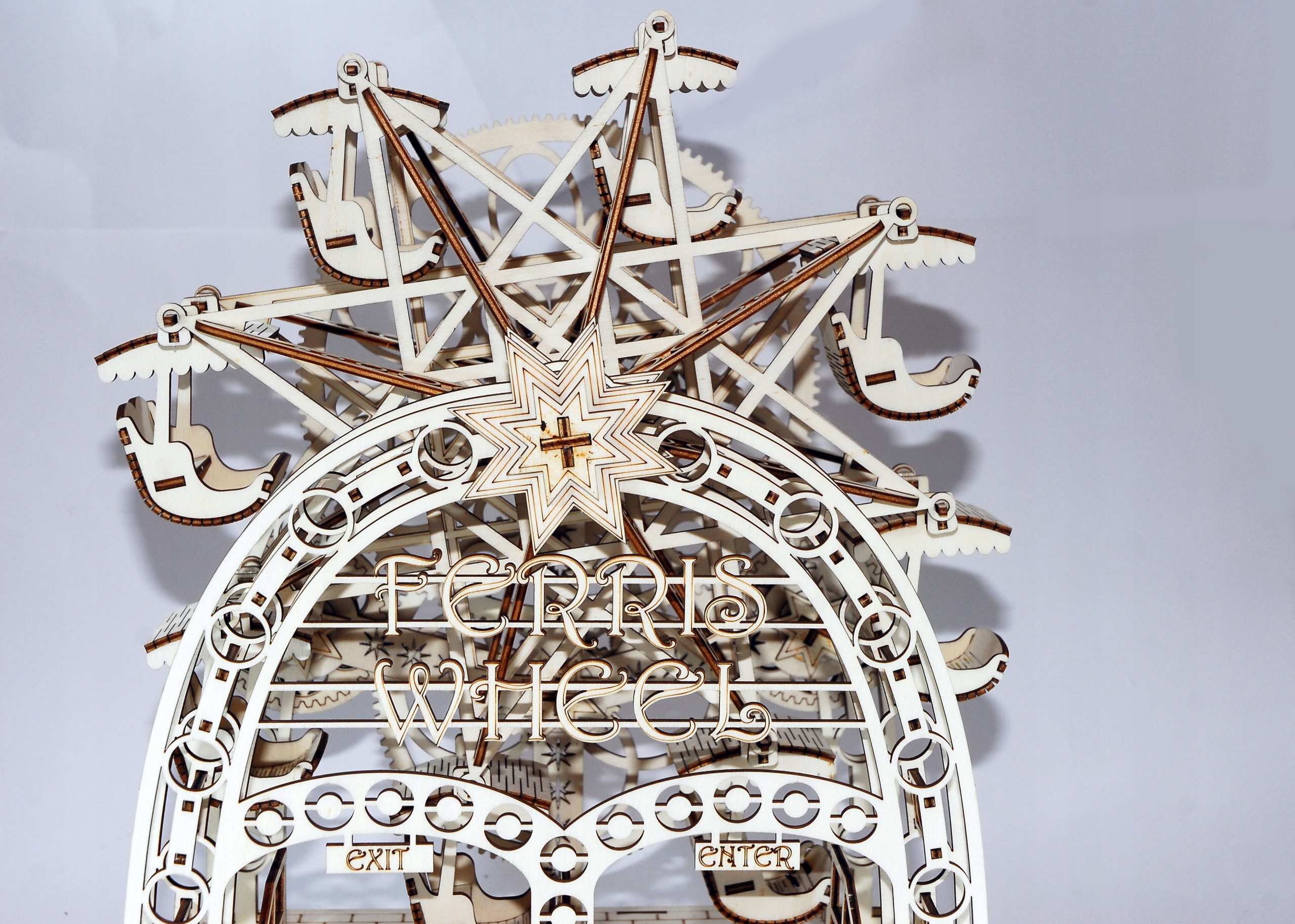 FERRIS WHEEL EKO Puzzle 3D drewniane Zabawka Kod producenta 9022