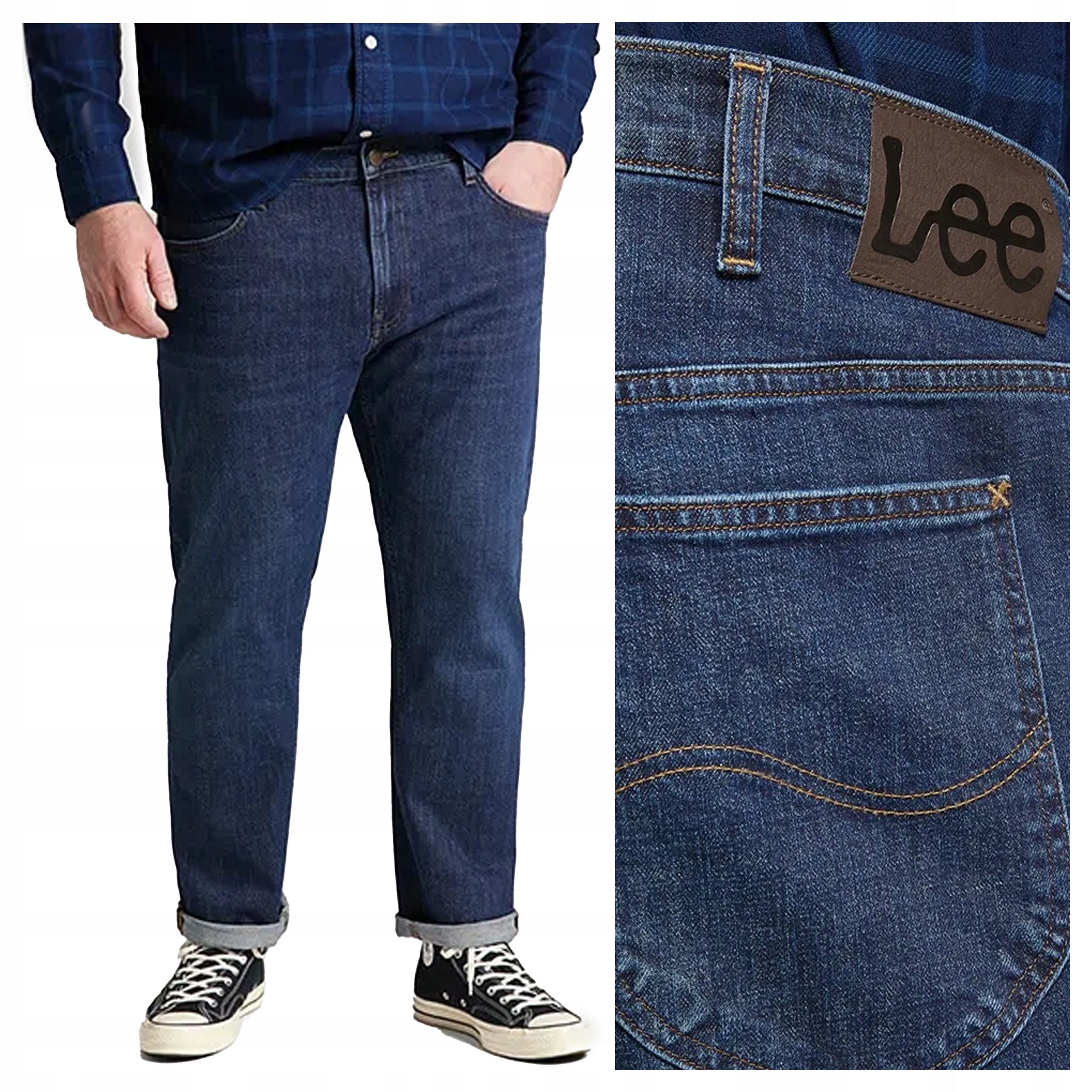 Lee Daren Zip Fly Pánské Džínové Kalhoty W36 L34