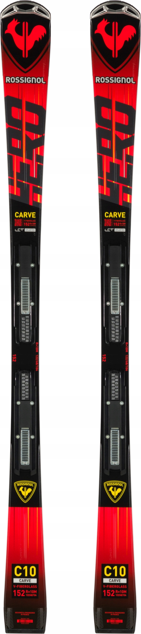 Narty Rossignol Hero Carve Wiązania NX12 Dł. 152 cm