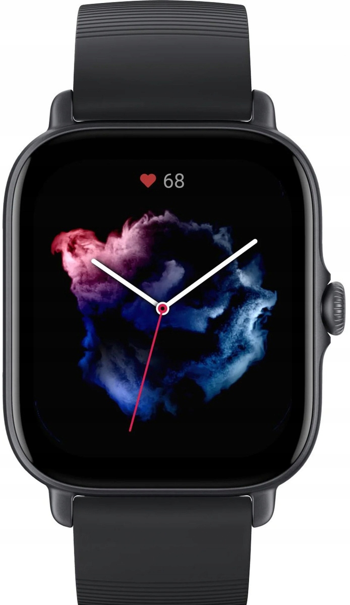 Czarny Smartwatch AMAZFIT GTS 3 Komunikacja Bluetooth