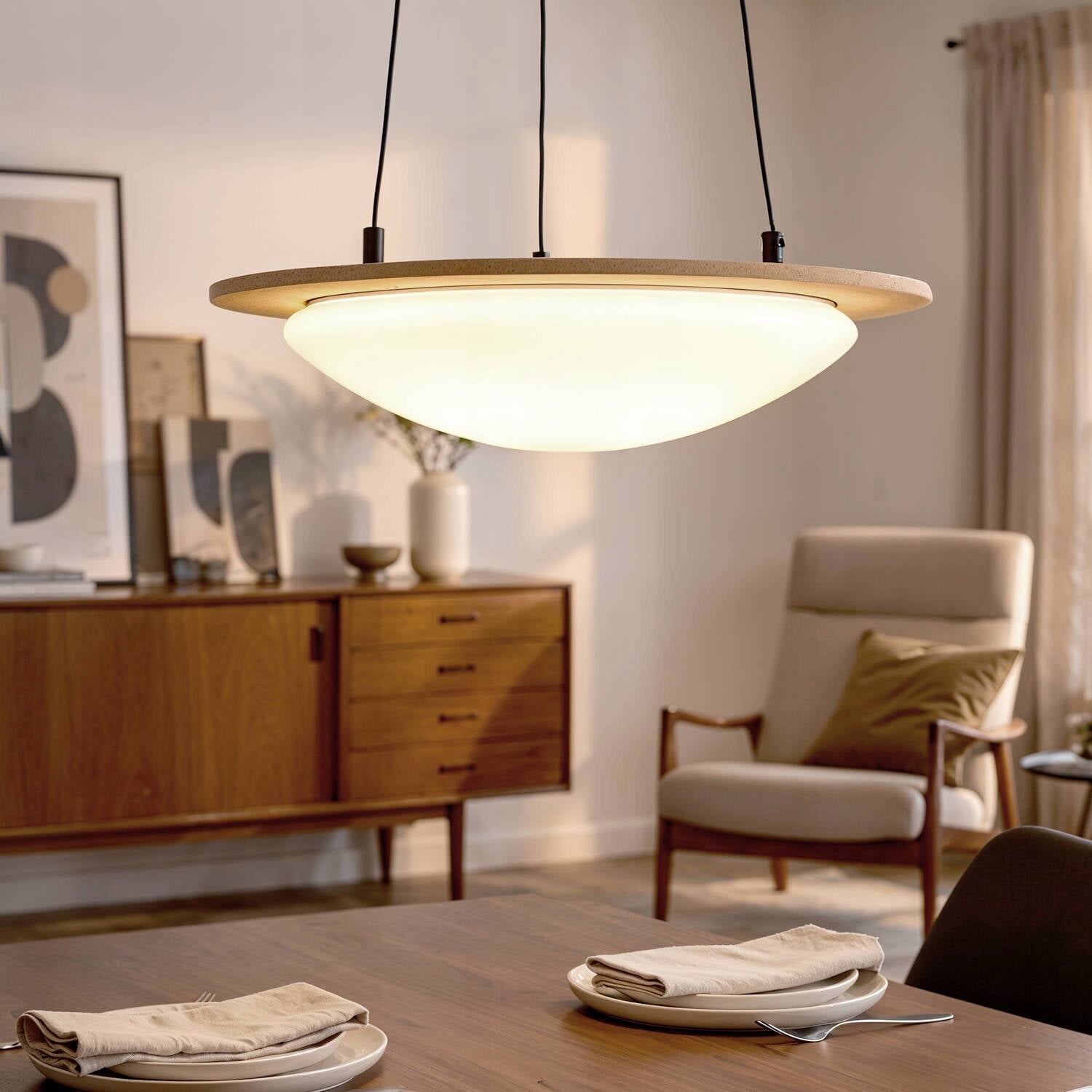 Závěsná Led lampa 18W s regulací Cct Lezhan