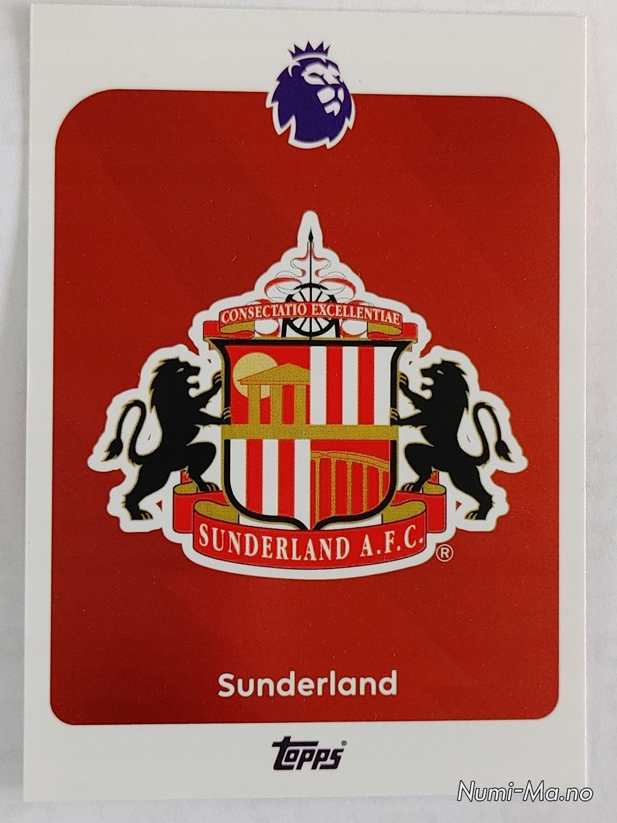 Topps Premier League 2025-2026 NR.343 Logo Sunderland 4877