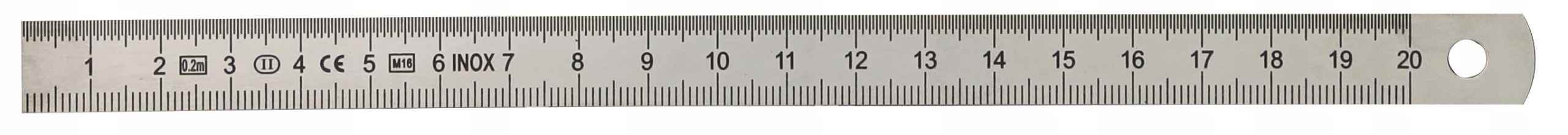 LINIAŁ ELASTYCZNY 200 x 13 x 0.5 INOX