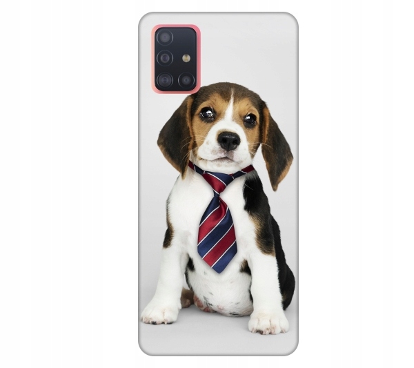 

Etui pokrowiec do Samsung Galaxy A51 Pies beagle s