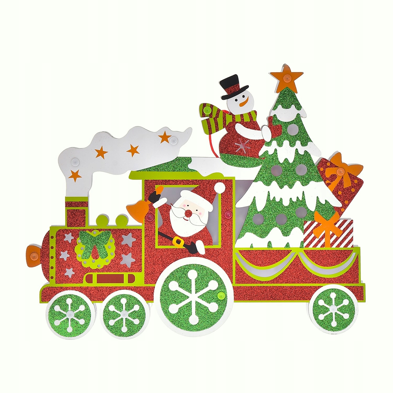 

Świąteczna Dekoracja Led Mikołaj Pociąg lampka Usb