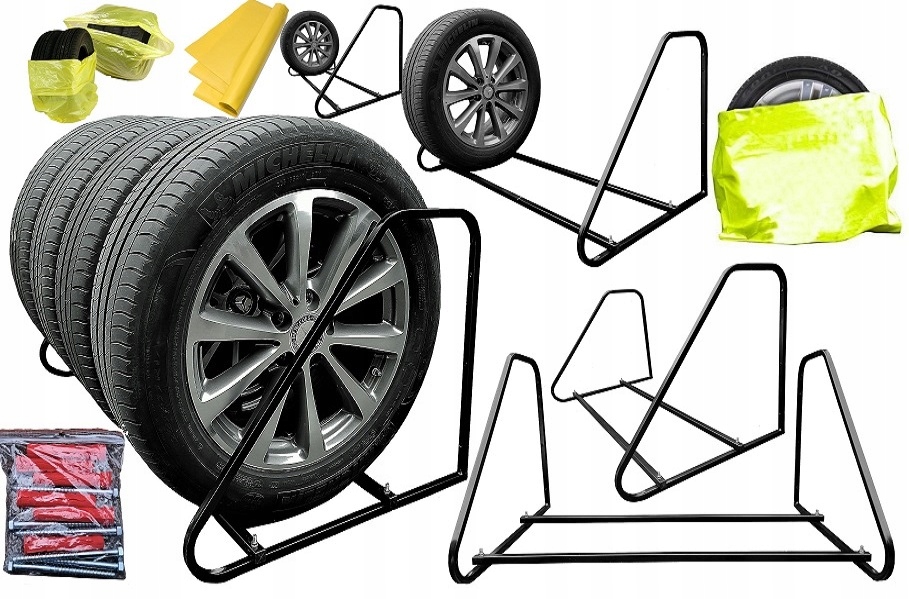 STOJAK WIESZAK NA OPONY I KOLA 4 POKROWCE Producent code STOJAK WIESZAK NA OPONY I KOLA