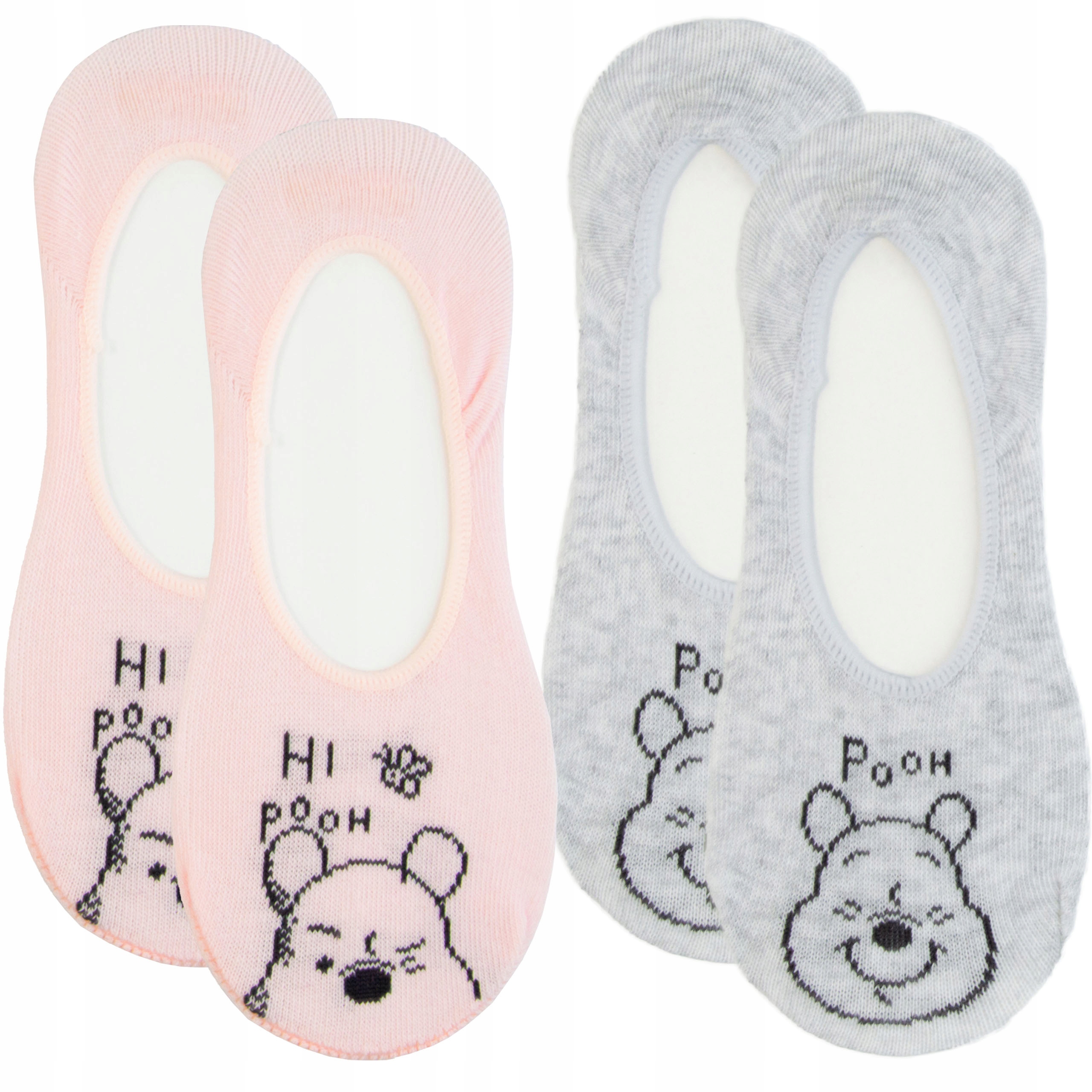 

2x Stopki skarpety Bawełniane Z Silikonem 35-38