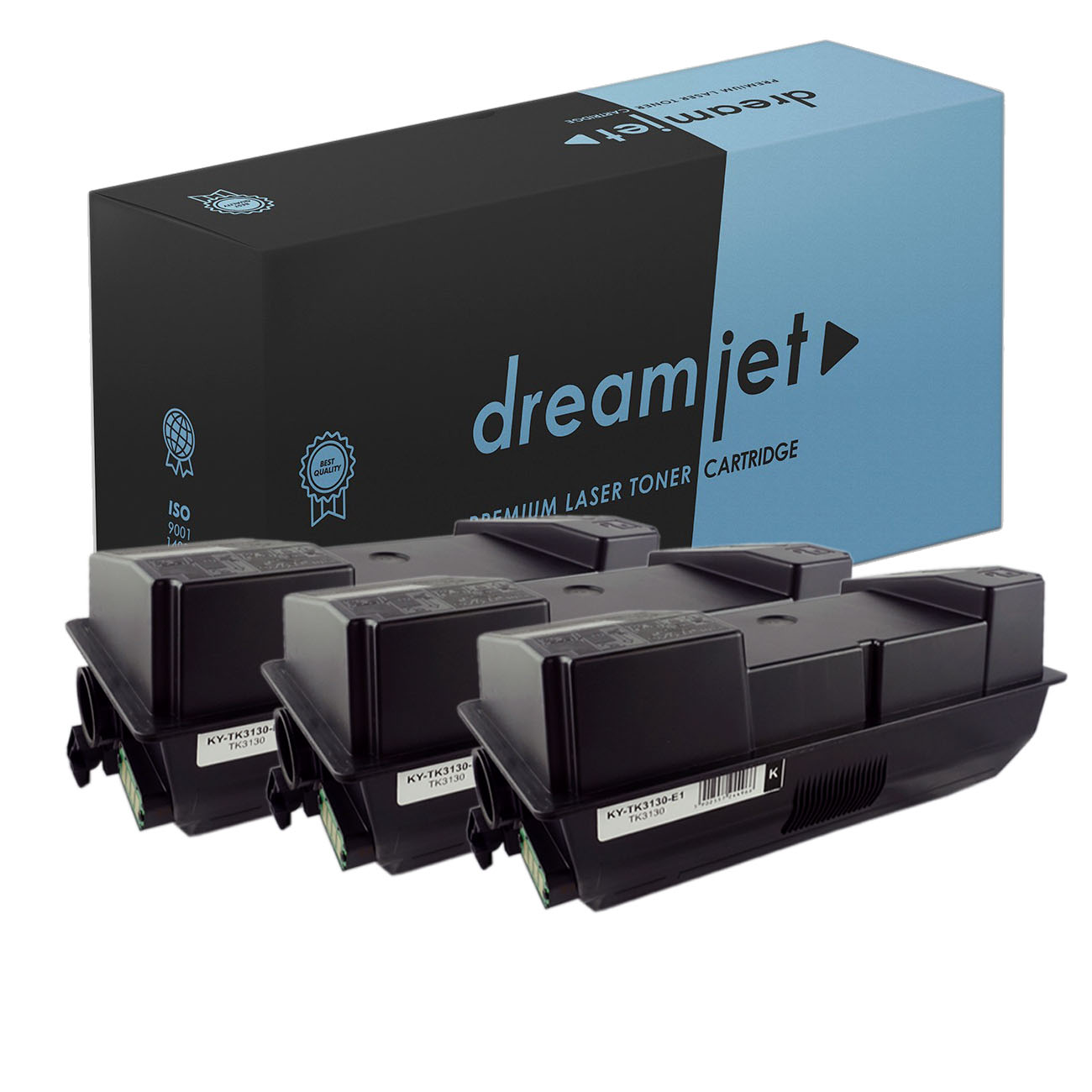 3x Toner pro Kyocera TK3130 M3560IDN FS4200DN 4300D