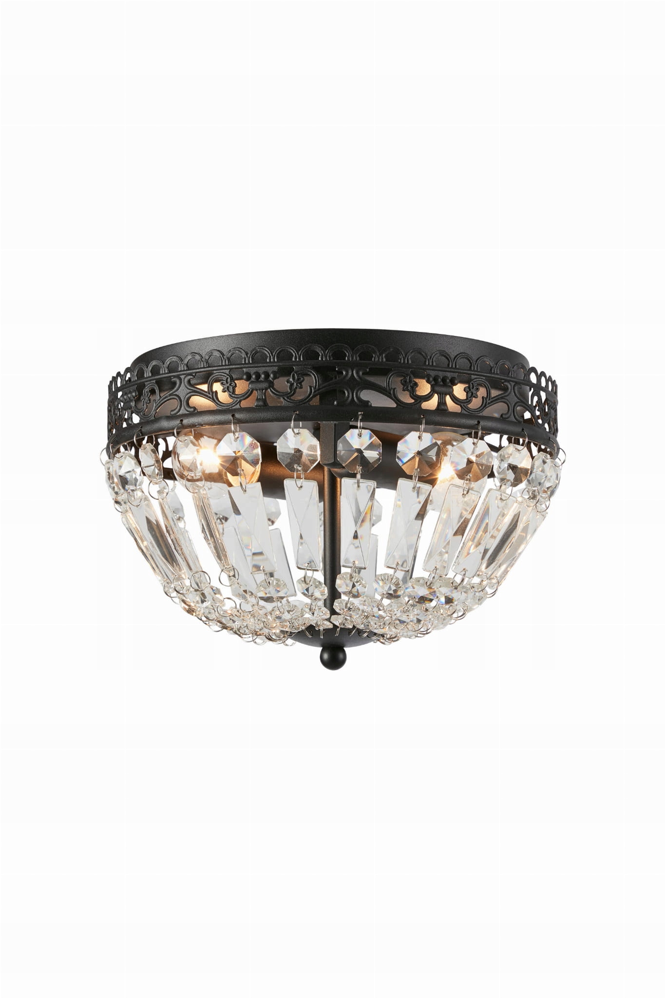 Stropní Svítidlo Etienne Ceiling 2L Černý křišťály IP21 108598 Markslojd