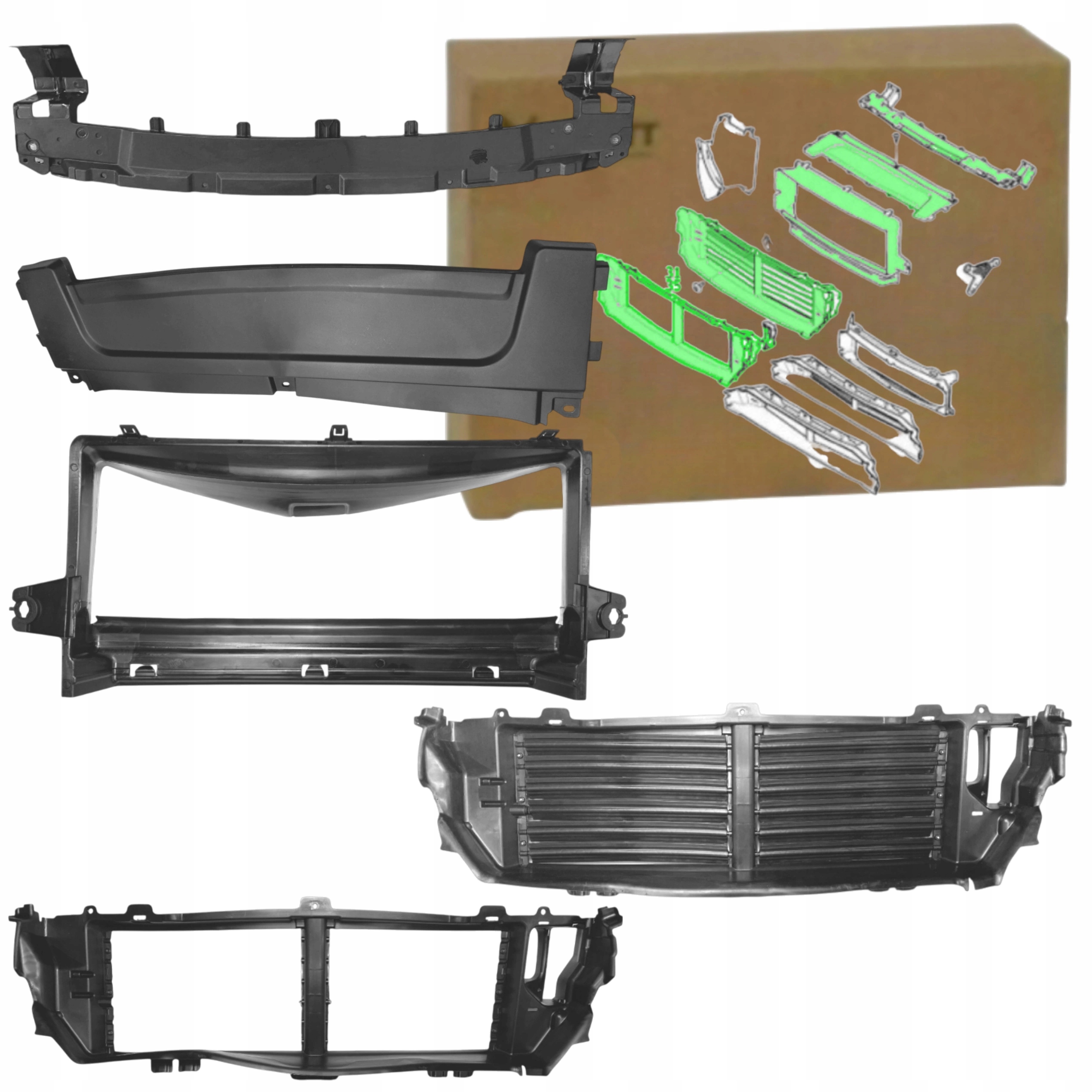 Volvo XC90 Sada Volantů Pro Přívody Vzduchu Do Kanálů Přívodu Vzduchu, Krytka Pásu