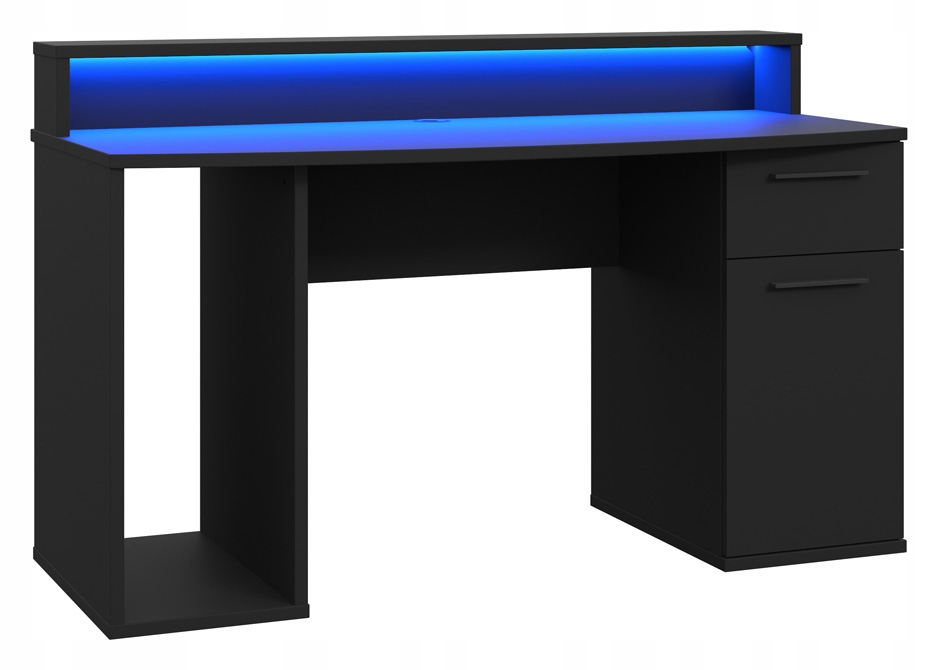 

Biurko do gier Ayo TZRB219B3 Czarny mat Led