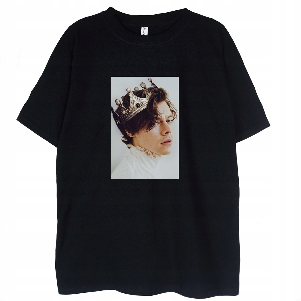 

T-shirt Harry Styles Crown czarna koszulka M