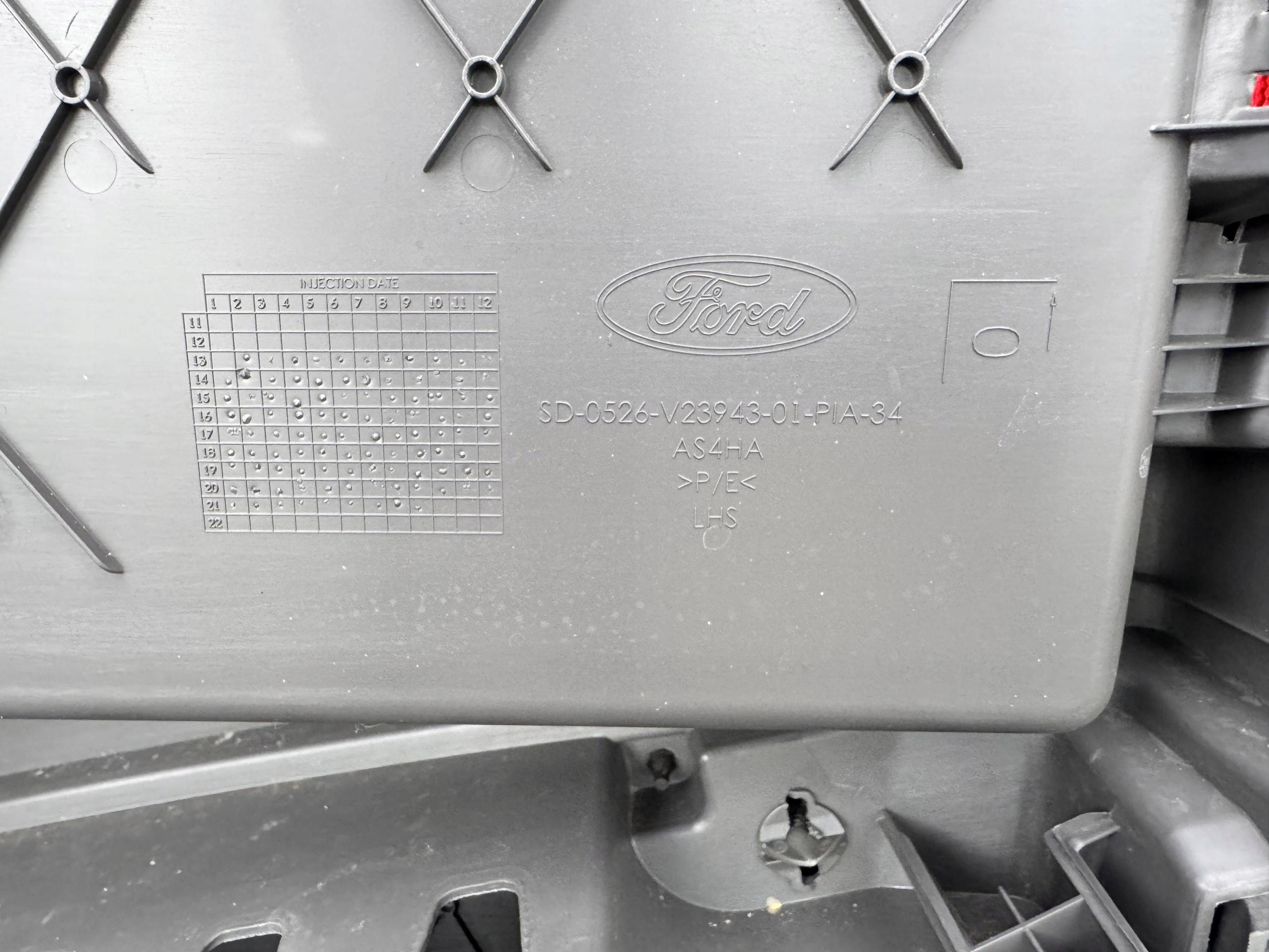 FORD TRANSIT MK8 LIFT 18- side upholstery door front left grey handle