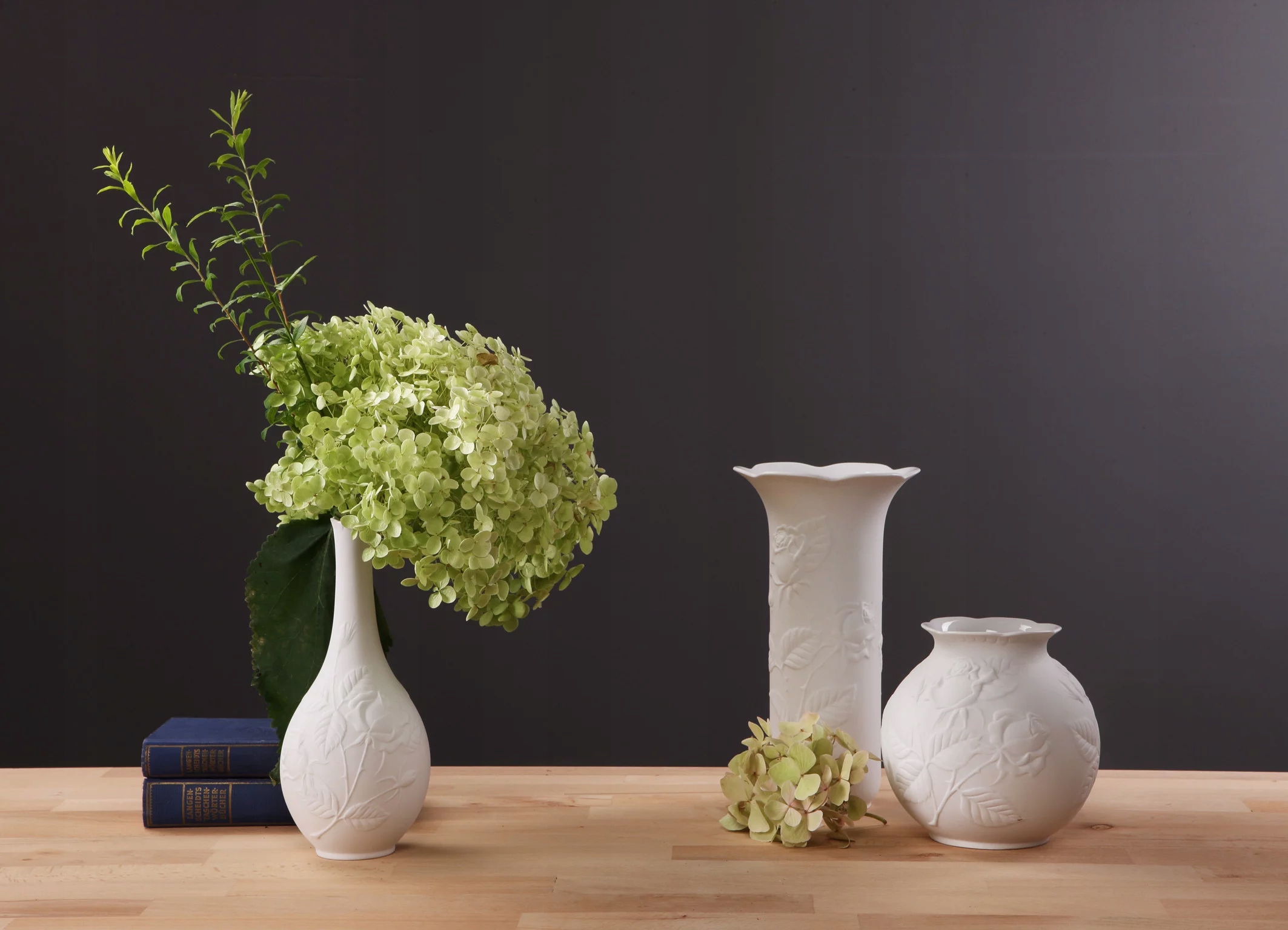 Wazon 14 cm Rosengarten Kaiser Kolor biały