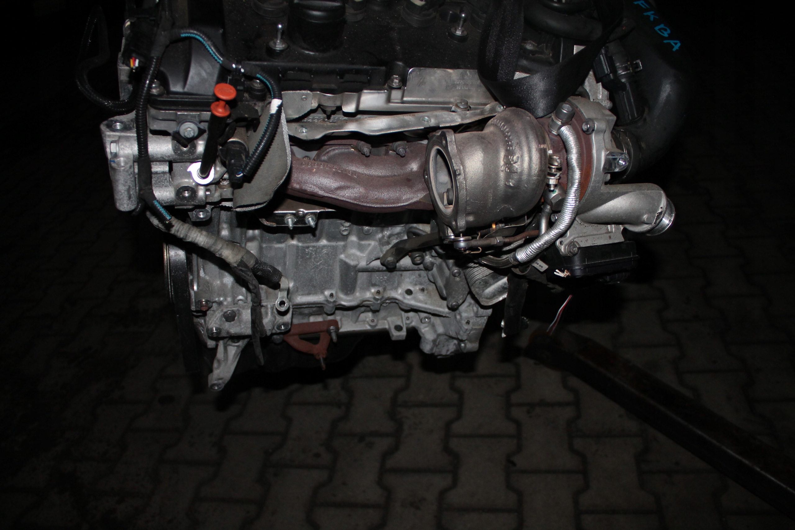 engine complete PEUGEOT CITROEN 70TYS KM PSA 10FKBA 5G06