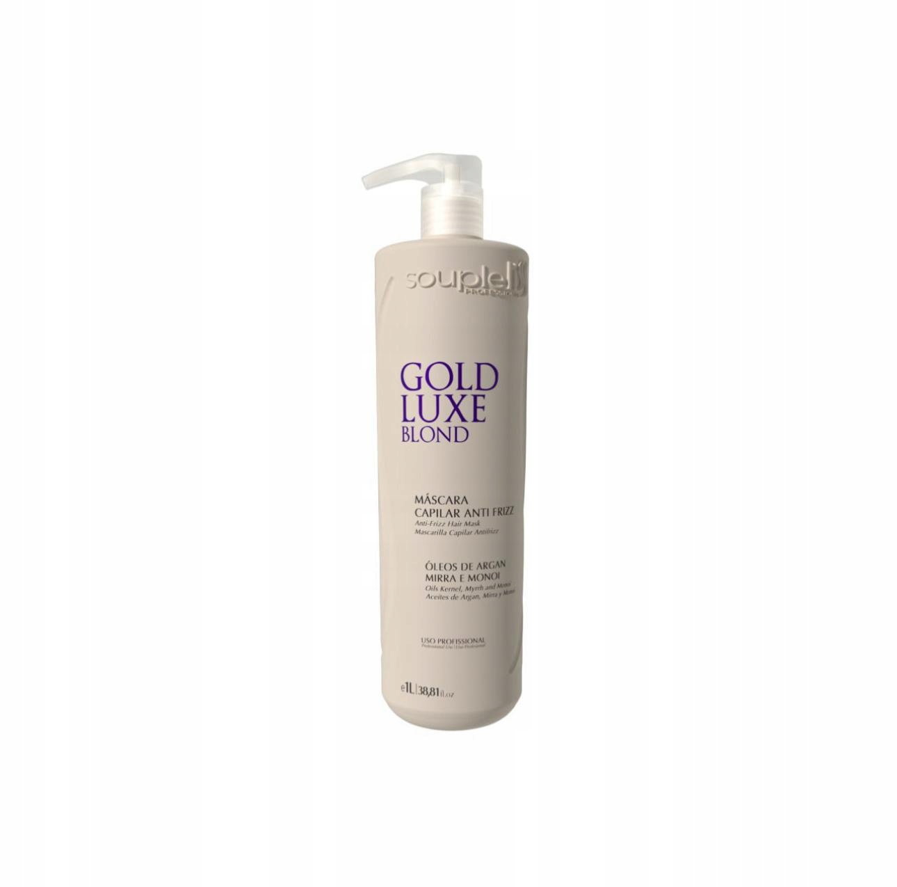 Soupleliss keratina na vlasy Gold Liss Blond 1000 ml