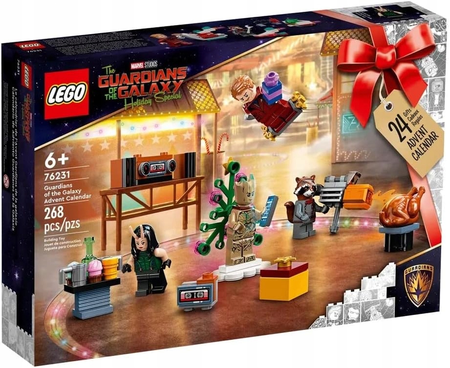 Lego Marvel 76231 Strážci Galaxie Adventní kalendář 26 8 dílů