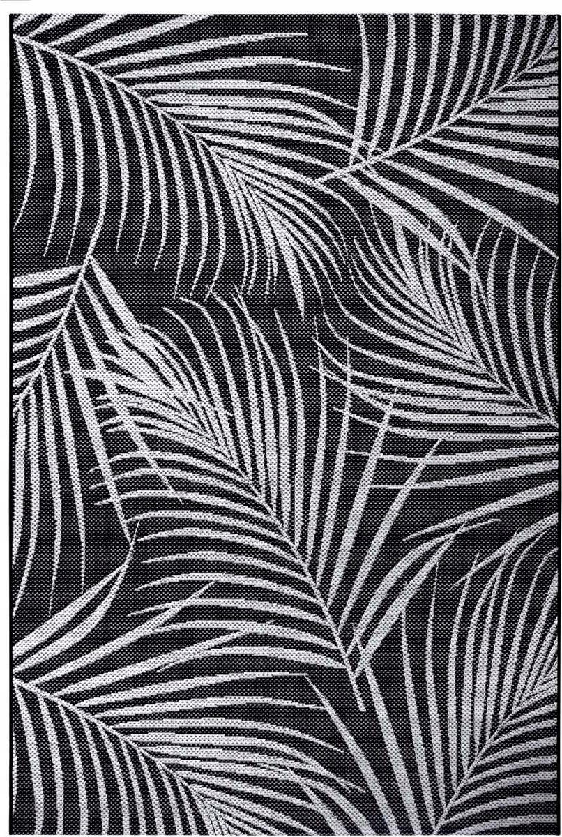 Šnúrkový koberec na terasu, plochý, 120 x 170 cm