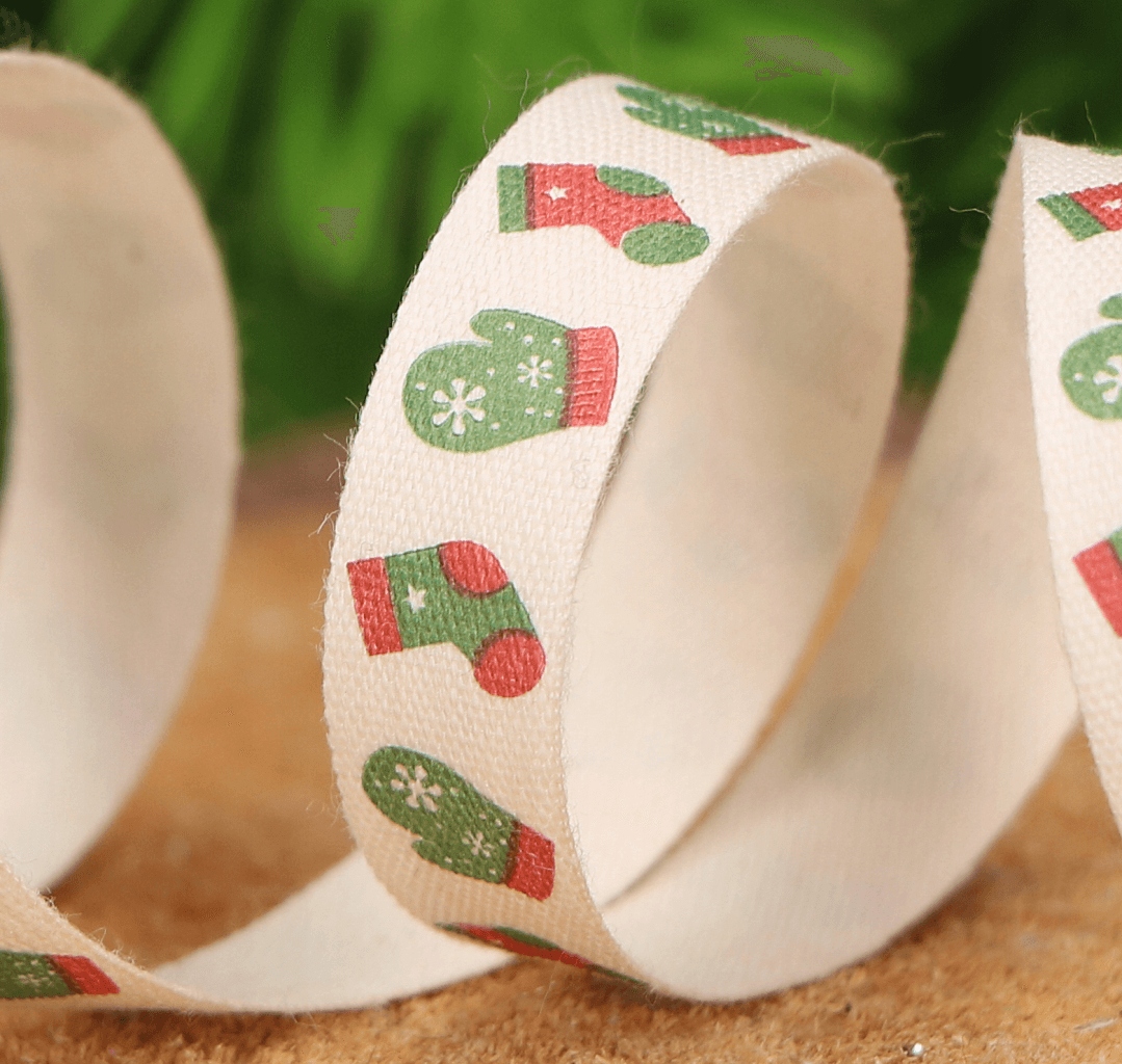 Tasiemka wstążka świąteczna zielone skarpety rękaw Rodzaj inny