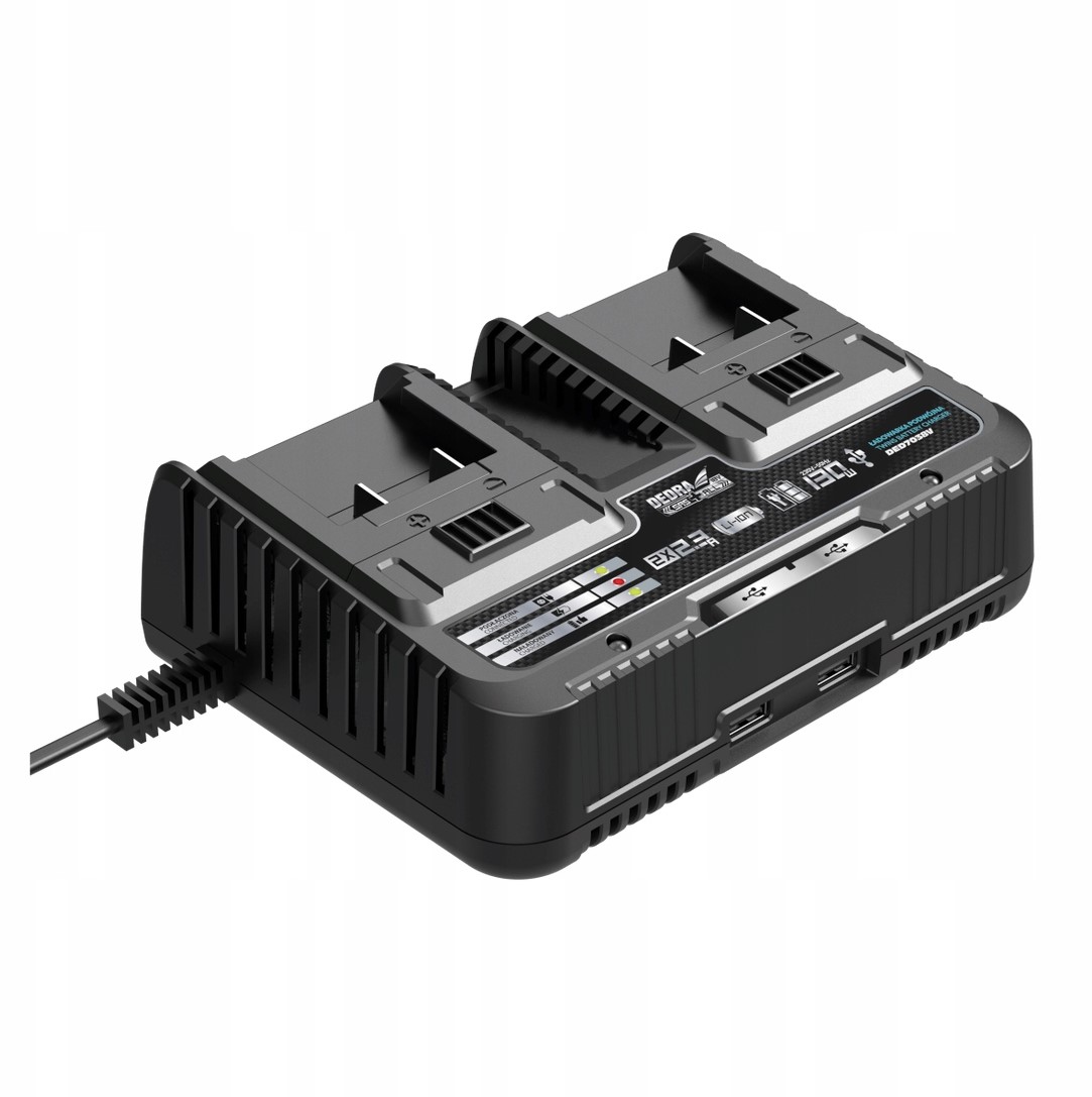 

Dedra Podwójna Ładowarka Sas+ Do Akum 20V DED7038V
